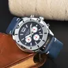 Wristwatches Carl F.Bucherer Men's Multifunctional Time Code Watch Leisure Fashion Clock High Quality Quartz