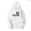 Mens Hoodies Sweatshirts Palestijnse kleding Palestijns Israëlische conflict verzet zich tegen boycots van Israels lange mouwen culturele shirts en vrouwelijke hoodies 2024 vrede