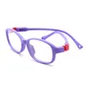 TR90 Child Eyeglasses Frames Silicone Hinge Girl Boy Kids Anti Blue Glasses Flexible Myopia Prescription Optical Frame Eyewear 240111