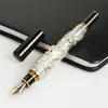 Wysokiej jakości luksusowy Jinhao Dragon Fountain Pen Pen Vintage Ink Pens