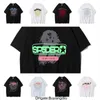 2024 Uomini T Shirt Rosa Young Thug Sp5der 555555 mans Donne 1 Qualità Schiuma Stampa Spider Web Modello Tshirt Moda Top Tees 4XON