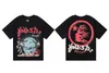 HellStar Shirt Mens T Designer Lato nowe swobodne koszule luz sport