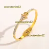 Bangle Bangle Gold Luxury Bracelets Women Bangle Designer Letter Jewelry Stainless steel Wristband Cuff Fashion Jewelry Accessories Letter