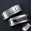 9mm X9mm NEW High Quality Stainless Steel Watch Band Strap Buckle Adjustable Deployment Clasp for Rolex Submariner Gmt Straps255V292J