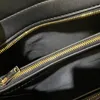 Uptown damestas met hoge capaciteit, hoogwaardige klassieke portemonnee, retro designer ketting, draagbare messenger bags, zwart
