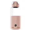 USB mjölkvatten varmare för babyformel 300 ml kapacitet exakt temperaturkontroll inbyggt batteri trådlöst omedelbart 240111