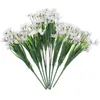 Decorative Flowers Violet Flower Picks Simulated Decorations Artificial Bouquet Fake Festival Home Faux Stems Outdoor