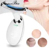Dispositif de beauté de levage de visage anti-rides du cou LED thérapie Pon soins de la peau EMS serrer le masseur réduire le double menton WrinkleRemoval 240112