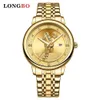 Ny Longbo Leisure Business Quartz All Gold Junma Mönster Dial Men's Watch