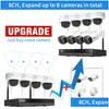 IP-kameror Hiseeu 1536p 1080p HD Two-Way O CCTV Security Camera System Kit P 8ch NVR Inomhus Hem Trådlös WiFi Videoövervakning Dr Dhjax