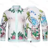 Casa Deisnger Shirts Heren Lente Zomer Shirts Hawaii Bloemen Bedrukte Shirts Tops Zakelijk Overhemd Met Lange Mouwen