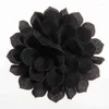 Hair Accessories 10PCS 10CM Big Sunflower Fabric Flowers For Headbands Satin