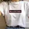 Nytt Kpop Korea Band Ateez tryckt kvinnor Tshirts Fashion Men tshirt överdimensionerade streetwear grafik harajuku flickor kläder