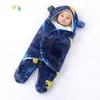 Vinter baby sovsäck för barn baby född väska wrap sömn säck höst avokado filtar mjuka för spädbarn varm född 240111