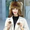 Little Raccoon Ear Protection Hat American Raccoon Mao Lei Feng Overlord Hat Winter Warm Men's and Women's Adult Grass Hat 590 162