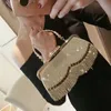 Hand Bag for Wedding Party Banquet Diamond Clutch Ladies Luxury Evening Fashion Bridal Dress 240111