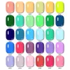 Smalto per unghie gel smalto semipermanente ibrido nail art salon 60 colori glitter 15 ml impregnare lo smalto UV LED spedizione gratuita