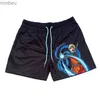 Men's Shorts Anime Men Gym Shorts trening sportowy Sport Casual Clothing Fitness Shorts Shorks Swim Trunks Beachwear Men Short Pantsl240111