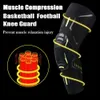 1Pair Fitness Anti-Collision Leg Pads Brace Elastic Knee Cover for Outdoor Sports Riding Basketball Protective Gear Men Women 240112