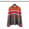 Men's Sweaters Black Dots Mohair Knit Sweater Men Women High Quality Round Neck Keep Warm Long Sleeve Pullover Sweatshirts