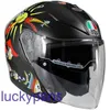 and Da Helmet Tao Star Men's AGV Motorcycle Women's Dual Lens Half K5 JET Summer Racing 7I2T