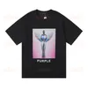 Purple Brand Summer Mens T Shirt Designer Mönster Letter Tryckt T-shirt Fashion Brand Womens Loose T-Shirt Luxury Par Street Hip Hop Kort ärm T-shirt 1655