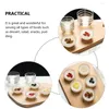 Servis uppsättningar Mini Glass Pinch Bowls Small Prep Dessert Klaff Bowl Partion Dishes Säspenning Serving Snack Dips Appetizer