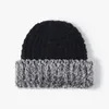 Golexury Winter Beanies for Women Fashion Warm Luxury Brand Knit Hat Patchwork Faux Fur Skullies for Men Beanie y2k Balaclava 240111