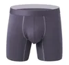 Underpants Men Sexy Underwear Modal Boxer Shorts Mid Waist Design Anti Wear Flat Corner Pants Casual Sports