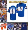 Boise State Football Jersey NCAA College Leighton Vander Esch CT Thomas Chase Cord Lui Rypien Modster John Bates Riley Whimpey Shane Irwin