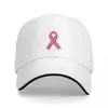 Berets Pink Ribbon Breast Cancer Awareness Baseball Caps Snapback Men Women Hats Outdoor Adjustable Casual Cap Streetwear