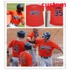 Gregg Olson Frank Thomas Baseball Jersey 35 10 Edouard Julien 15 Hunter Morris 9 Ryan Bliss 1 Judd Ward Custom Stitched Jerseys