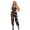 Designer Strap Jumpsuits Rompers Women Sexy Sleeveless Long Playsuits Clubwear Free Ship