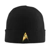 Berets S-Startreks Caps for Women Mężczyzn Mężczyzny Autumn Winter Hat Acryl Crochet Cap