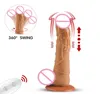 Massage 10 Frequency Telescopic Swing Dildo Vibrator Simulation Penis with Strong Suction Cup Gspot Stimulator Pussy Sex Toy for 9374447
