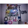 4D Beyblades 45 Modelle Beyblade Metal Fusion 4D mit Launcher Kreisel Set Kinderspiel Spielzeug Weihnachtsgeschenk für Kinder Box Pack Dro Dhaho