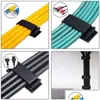 Other Cell Phone Accessories Self Adhesive Management Clips Organizers Wire Cord Holder For Tv Pc Ethernet Under Desk Home Office Dr Dhcbl