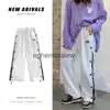 Men's Pants pants high street fashion Harajuku cashew flower breasted pants Korean fashion American oversize pants sweatpants joggers menephemeralew