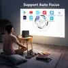 Light Unicorn M6 PRO 1080P LED 4K Projetor de vídeo Android 6000 Lumens 5G Wifi Beamer Foco automático Home Cinema Smartphone Bluetooth 240112