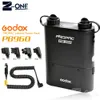 Delar Godox PB960 Dual Output Flash Battery Power Pack 4500mAh + Adapterkabel för Nikon Canon Yongnuo Godox Sony Flash Speedlite