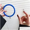 Other Cell Phone Accessories Hanging Ring Rope Mobile Case Sile Bracelet Circar Drop Delivery Phones Dhfu4