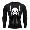 Compression Shirt Men's Long Sleeve T-Shirt Sun Protection Second Skin Breathable Quick Dry Rashgarda Tops Sports Man 2099 Tees 240112