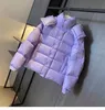 Women's Down Parkas Mengjia Men's and Women's Down Jacket White Duck Thickened Star Th Anniversary Maya Couple Short Hooded