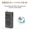 Radio Portable AM ​​FM Radio 2band Stareo Pocket Mini Radio Wbudowane antenę Radio Manual Channel Channel dla starszego odtwarzacza audio