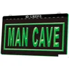 Led Neon Sign Ls2313 Man Cave 3D Engraving Light Wholesale Retail Drop Delivery Lights Lighting Holiday Dhwx2