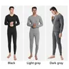 Men's Thermal Underwear Winter Fleece Lined Ultra Soft Top Bottom Long Johns Set For Men