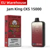 Disposable vape E Cigarette Jam King CKS ENERGON 15000 PUFF BAR eu warehouse vape 24ml E-Liquid Disposable E Cigarette LED Screen Display USB-C juice flavor