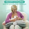 Подушки для грудного вскармливания, многофункциональная подушка для кормления, многослойная регулируемая модель, подушка для кормления младенцев, уход за ребенком 240111