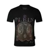 24SS Plein Bear T-shirt Herenontwerper T-shirts Brand Kleding Rhinestone PP Skulls Men T-shirt Ronde nek SS Skull Hip Hop T-shirt Top T-shirt Toppers 16835