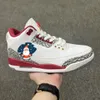 Jumpman 3 Basketball Shoes 3S Mens Trainers Women Sneakers Palomino Wizards White Melet Redigated Lucky Green Desert Elephant UNC Outdoor